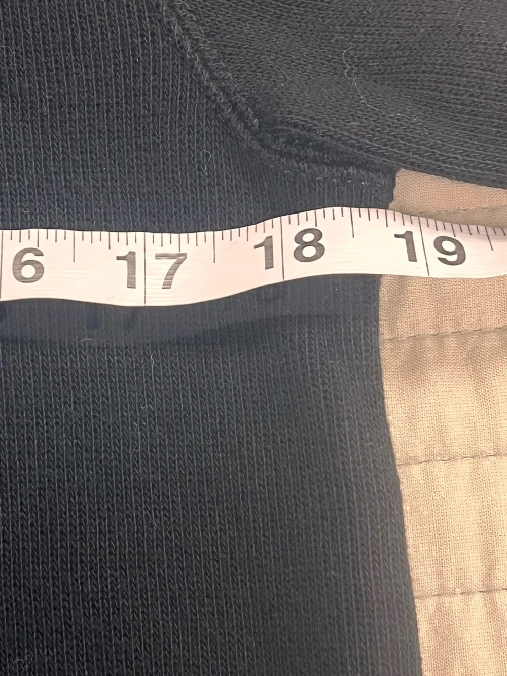Ralph Lauren Boy’s Black Quarter- Zip Sweater with Red Logo Trim size 14/16